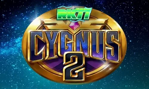 Tampilan visual slot Cygnus 2 dengan tema observatorium dan rasi bintang