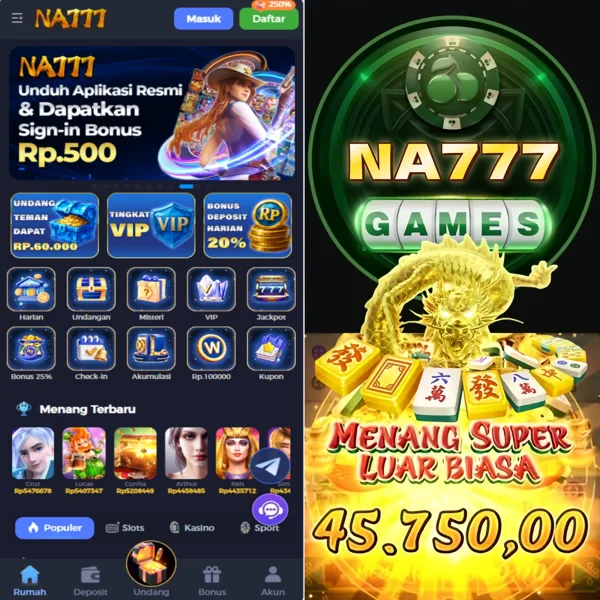 NA777 APK Download Versi Terbaru